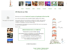 Tablet Screenshot of ifergo-berck.com